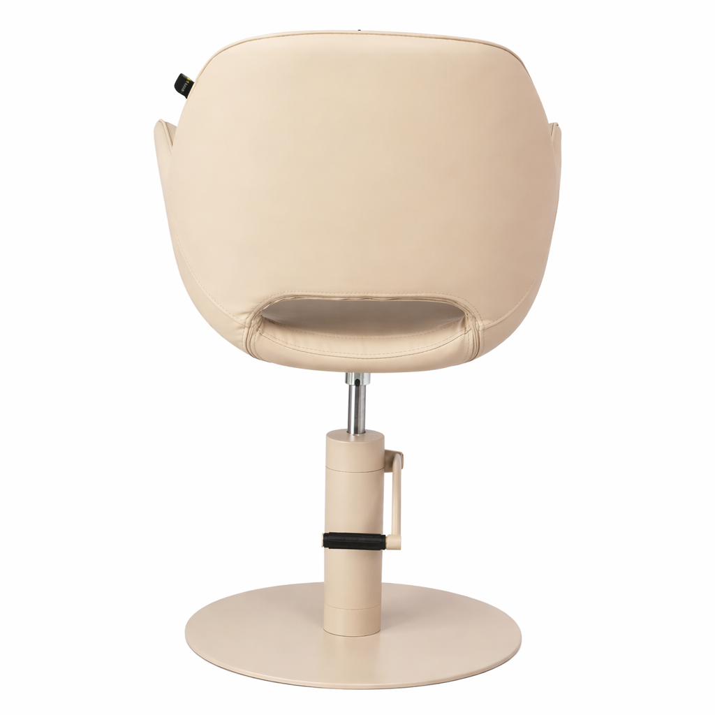 Karma Armidale Salon Chair 02190101 - Champagne with Matching Pump and Base - image 3