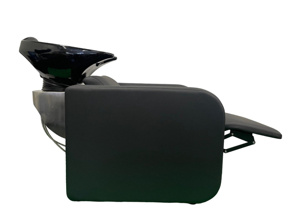 Karma Complete Shampoo Unit Clunes Electric Black with Black Deep Basin & Roller Ball Massage 0315012201ER - image 4