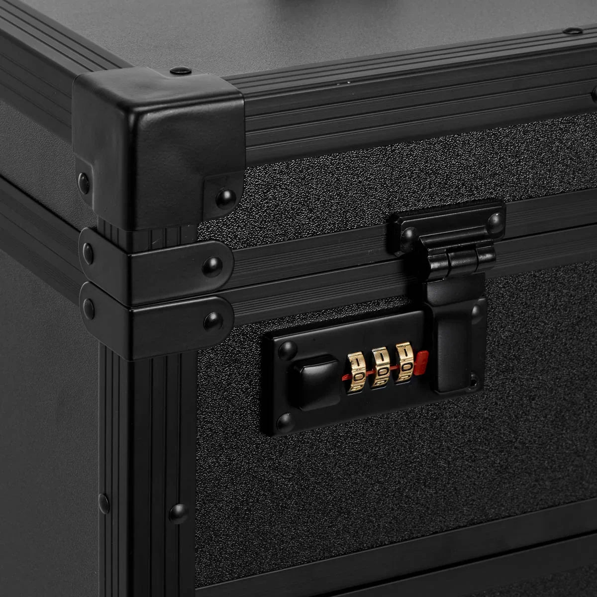 Karma Professional Portable Hard Case Salon Trolley Lockabe with Drawers KHRC01 - Black - image 5