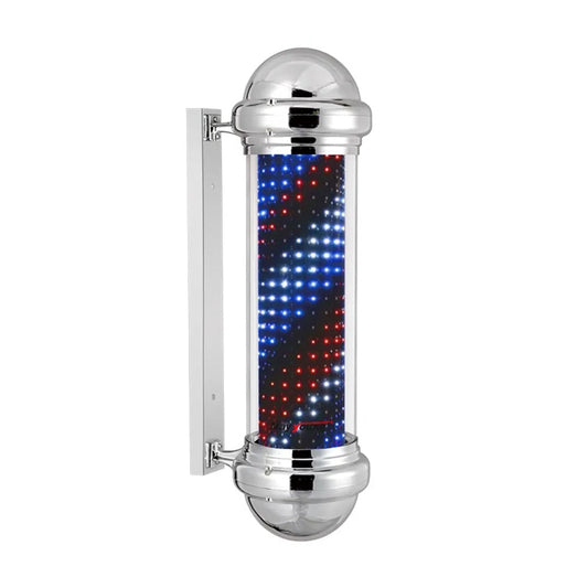 Karma Barber Pole #8 Chrome LED 1101H