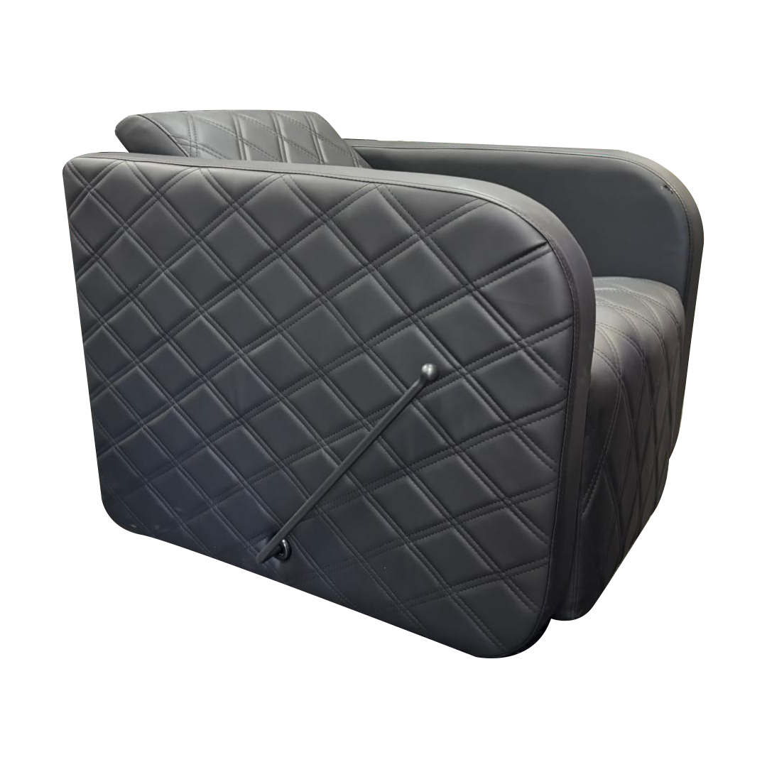 Karma Complete Shampoo Unit Clunes Manual Black with Pattern & Black Deep Basin 0315162201MP - image 5