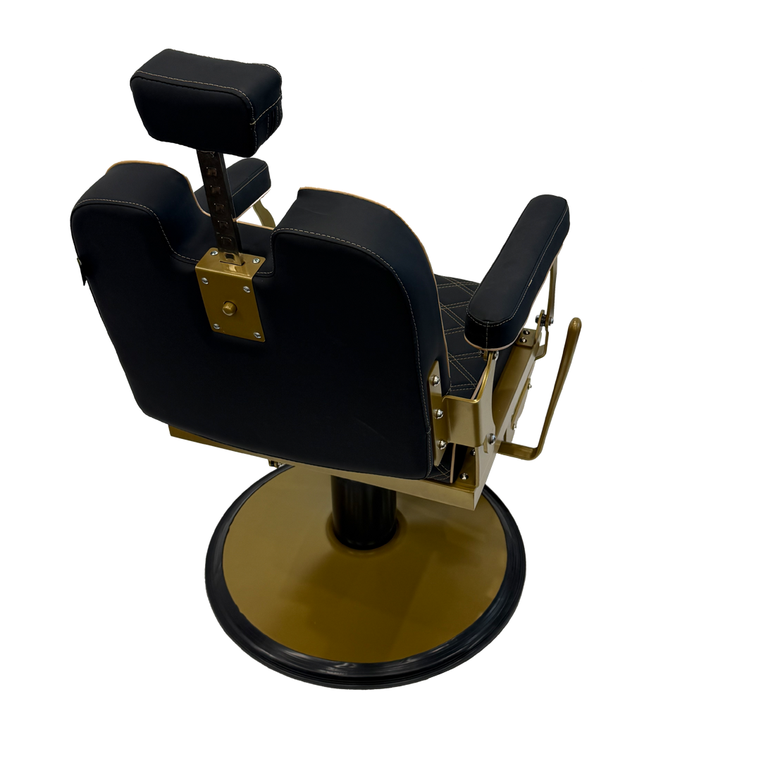 Karma Paddington Barber Chair Black & Gold 04100103 - image 3