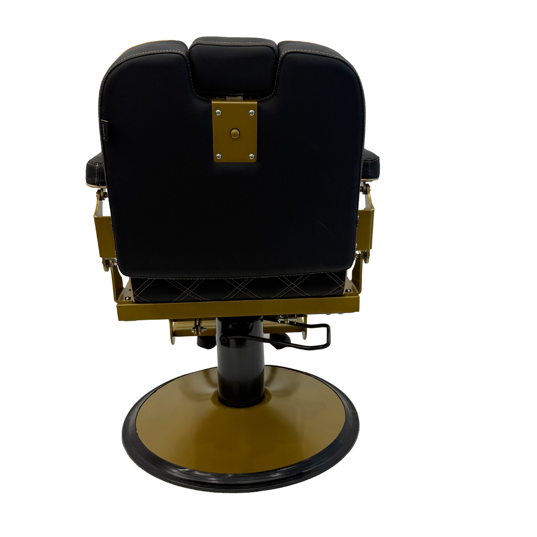 Karma Paddington Barber Chair Black & Gold 04100103 - image 4