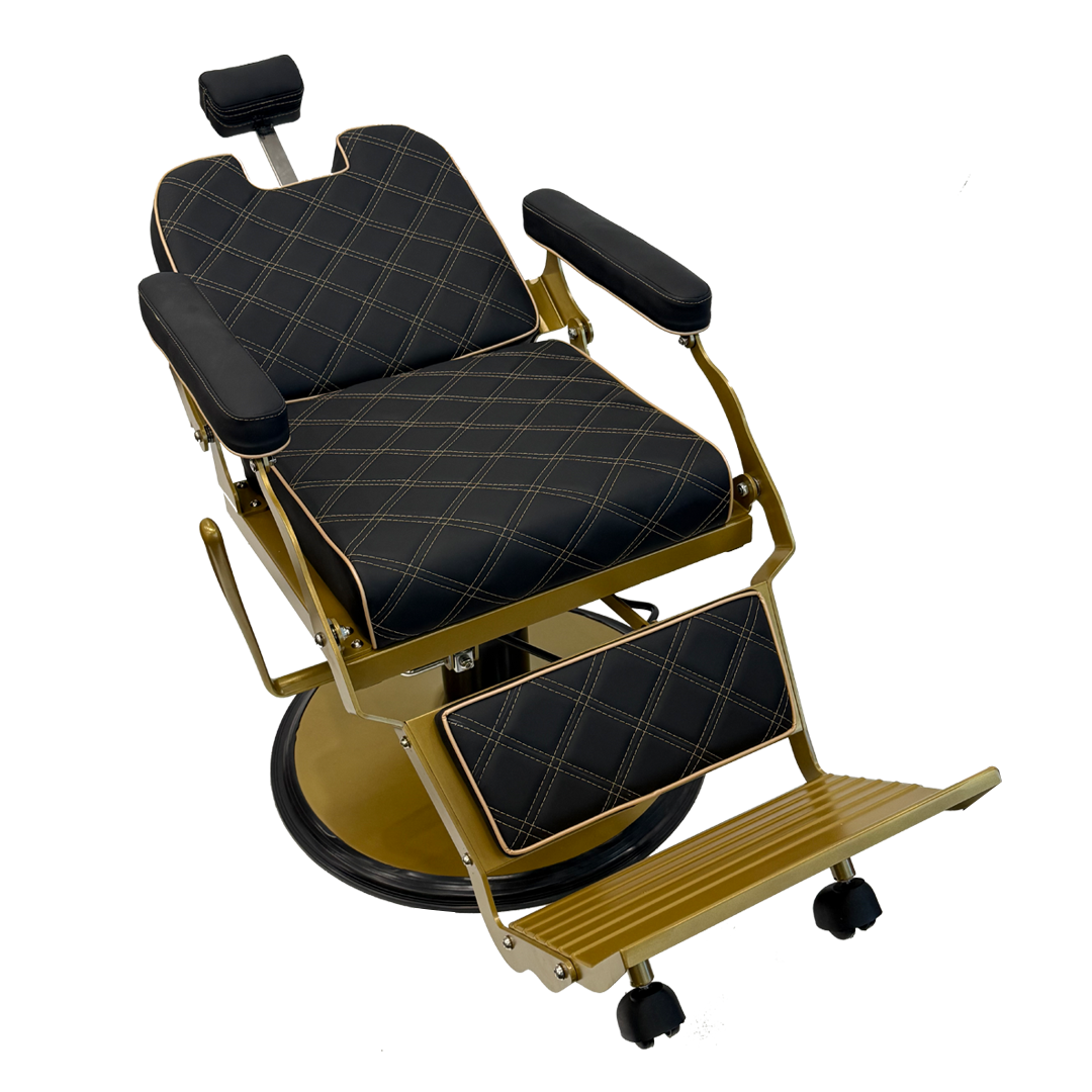 Karma Paddington Barber Chair Black & Gold 04100103 - image 5