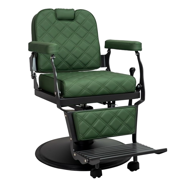 Karma Paddington Barber Chair Green & Black 04101701