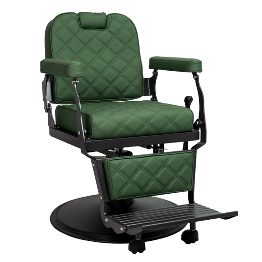 Karma Paddington Barber Chair Green & Black 04101701