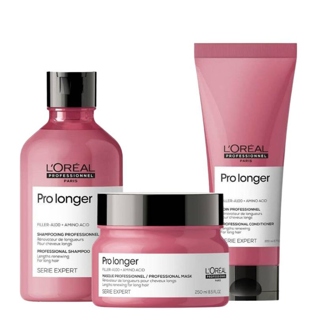 L'Oreal Professionnel Pro Longer Shampoo, Conditioner & Mask Trio Pack