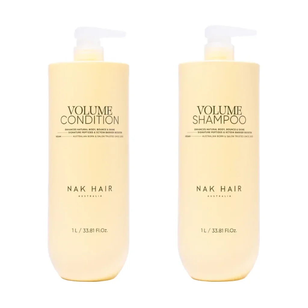 NAK Signature Volume Shampoo & Conditioner Duo 1L