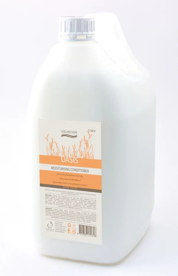 Natural Look Oasis Moisturizing Shampoo & Conditioner 5L Duo Bundle