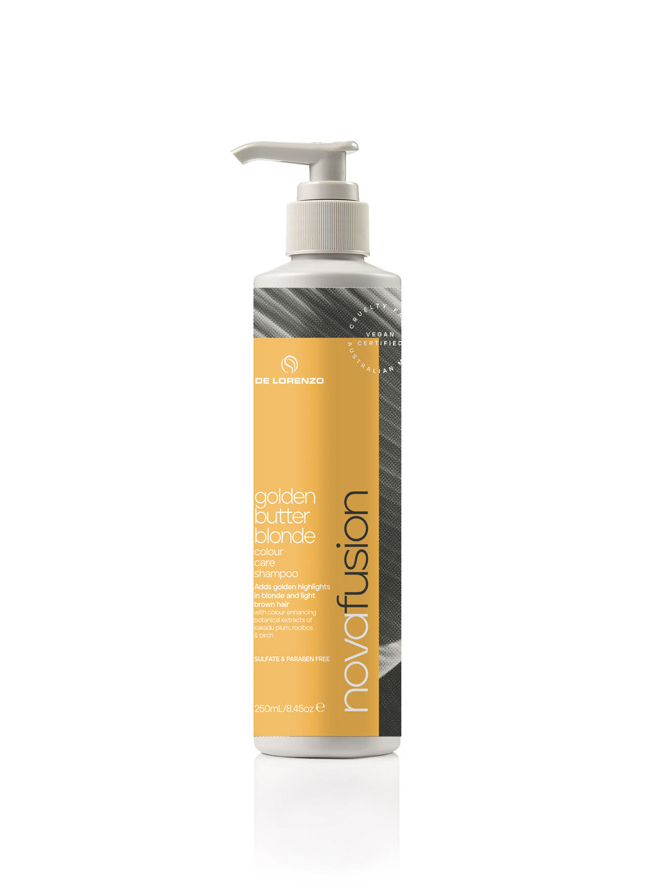 De Lorenzo Novafusion GOLDEN BUTTER BLONDE SHAMPOO - 250ML