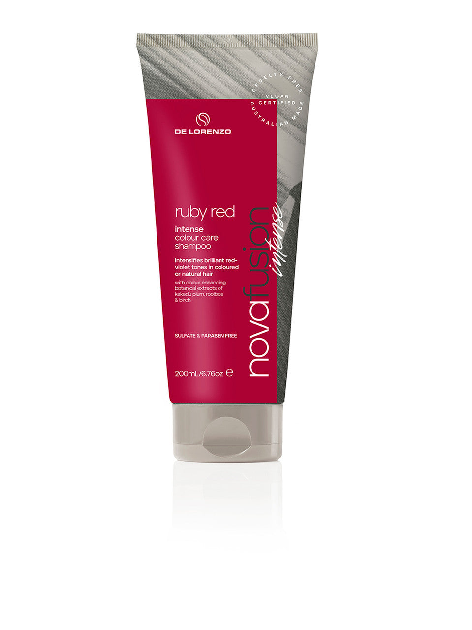 De Lorenzo Novafusion INTENSE RUBY RED SHAMPOO - 200ML