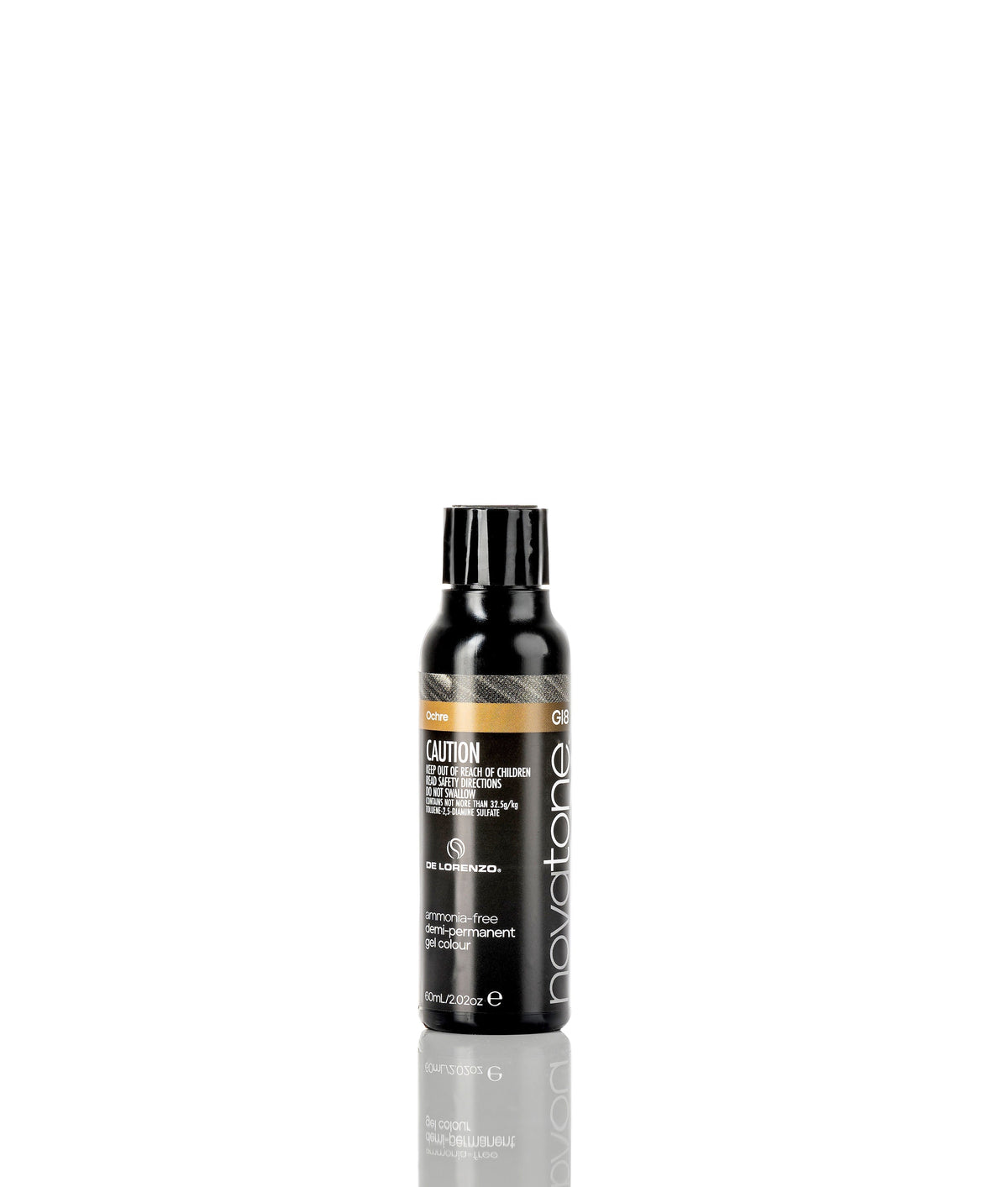 De Lorenzo Novatone Demi-Permanent Gel Colour 60ml - G18 Ochre Grain