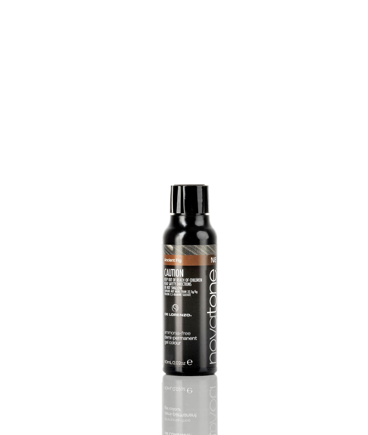 De Lorenzo Novatone Demi-Permanent Gel Colour 60ml - N8 Ancient Fig