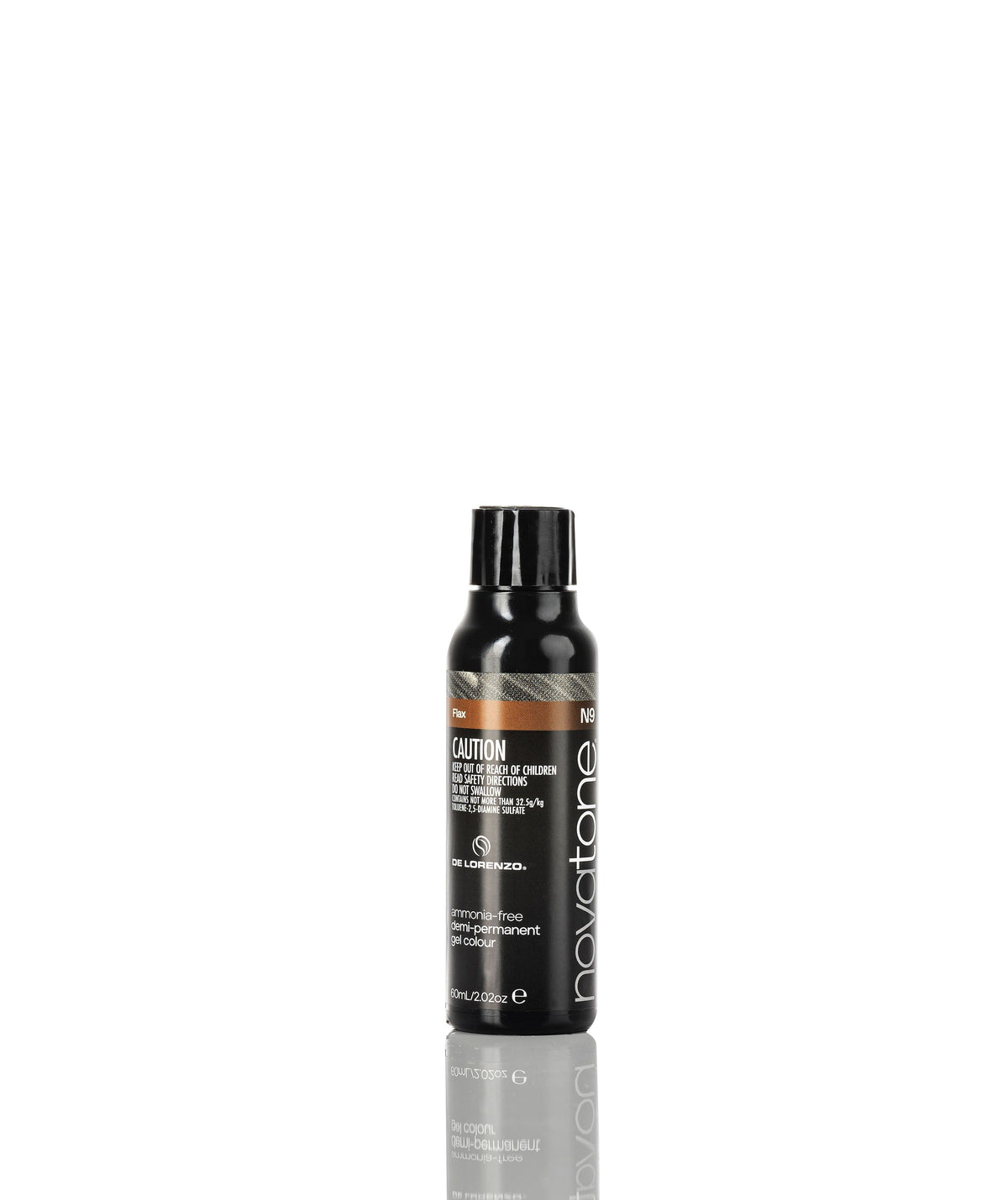 De Lorenzo Novatone Demi-Permanent Gel Colour 60ml - N9 Flax