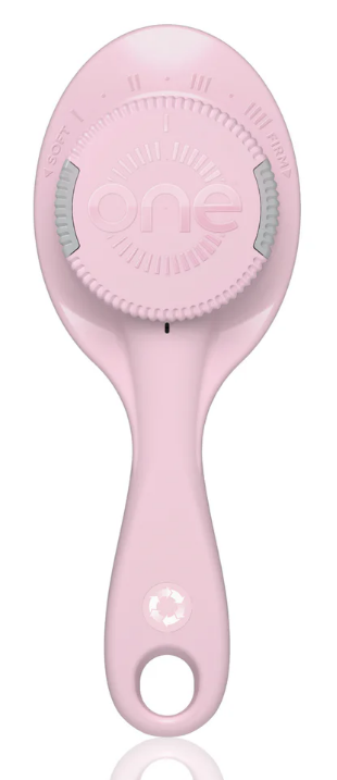 ONE PRO Hair Brush Adjustable Bristle Strength Pink