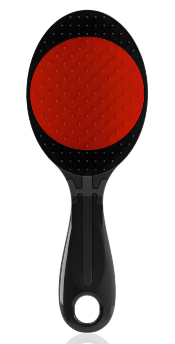ONE PRO Hair Brush Adjustable Bristle Strength Red - Black - image 5