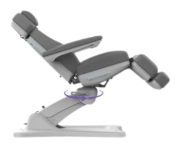 Karma Inglewood Beauty Bed or Treatment Table Full Electric 09172410 - Charcoal - image 2