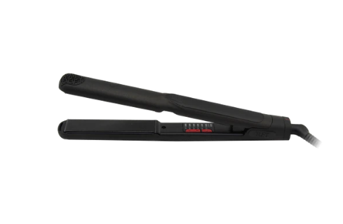 TUFT Diamond Plus 1inch Hair Straightener 200W Black & Red with One Brush Gift Set - image 2
