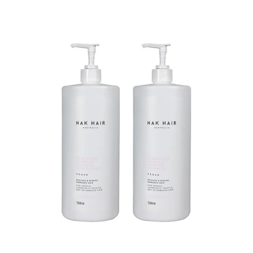 NAK Structure Complex Shampoo and Conditioner 1L Duo