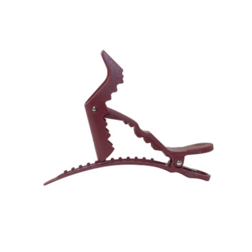 TUFT T-REX Crocodile Hair Clip 4pk - Maroon - image 2