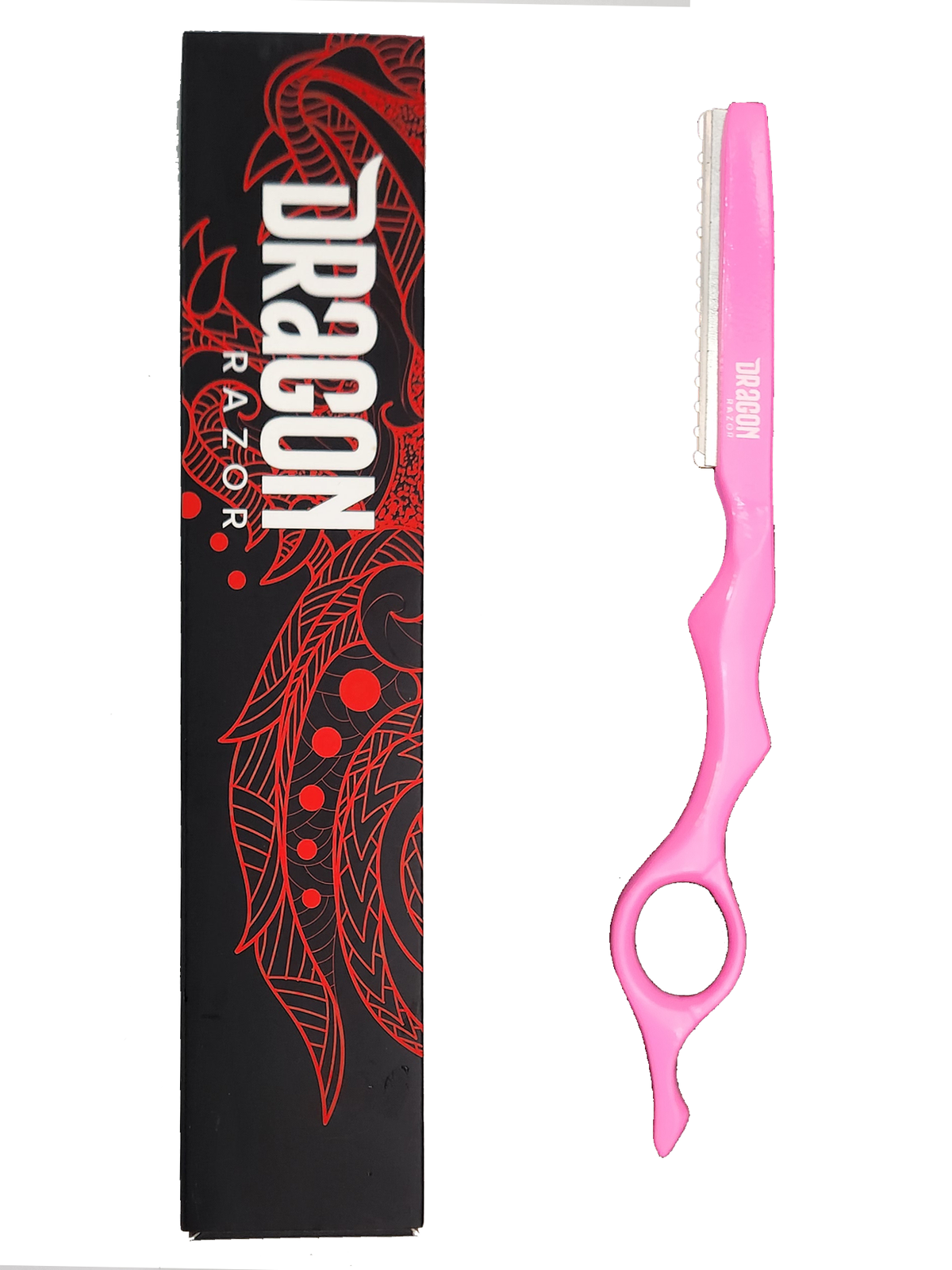 Dragon Styling and Texture Razor- Black - Pink