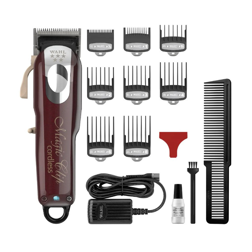 Wahl Magic Cordless Clipper Burgundy