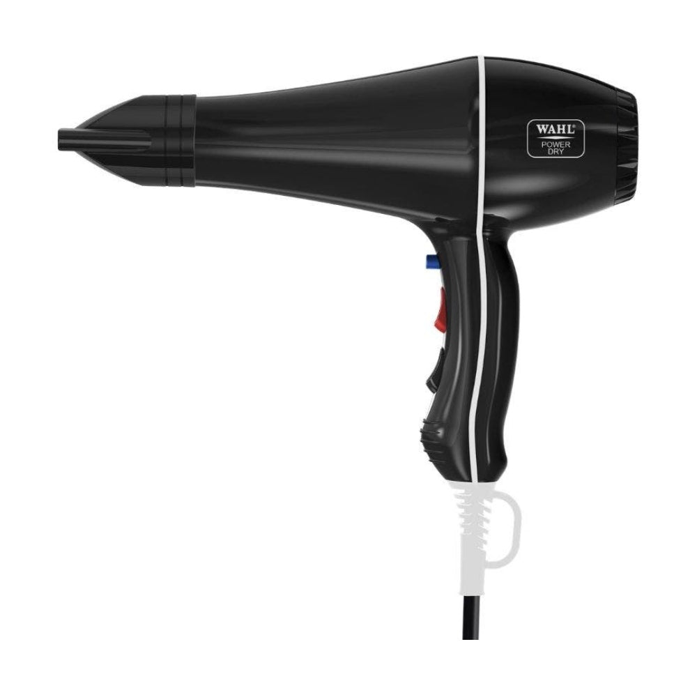 Wahl Power Dry Ionic Hair Dryer Black by Wahl