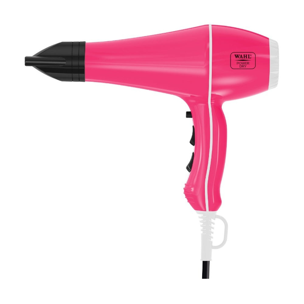 Wahl Power Dry Ionic Hair Dryer Pink by Wahl