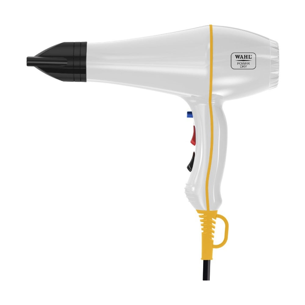 Wahl Power Dry Ionic Hair Dryer White by Wahl