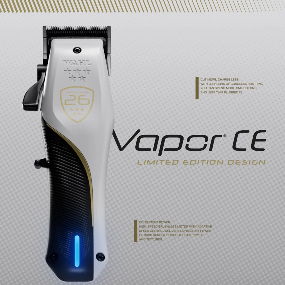 Wahl Vapor Clipper Championship Edition - With Bonus Charging Stand - image 2