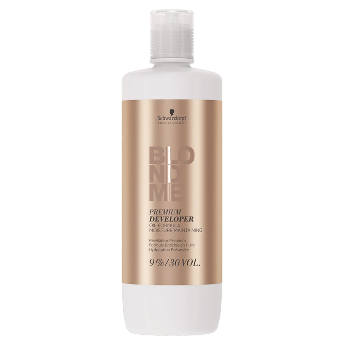 Schwarzkopf Blondme Premium Developer Oil Formula 30 Vol 9% 900ml by Schwarzkopf Blondme