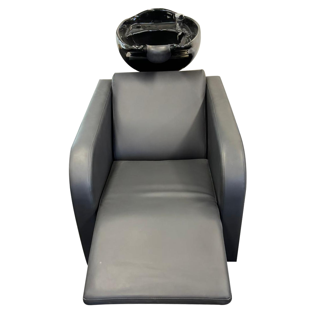 Karma Complete Shampoo Unit Clunes Electric Black with Black Standard Basin 0315012101E - image 2