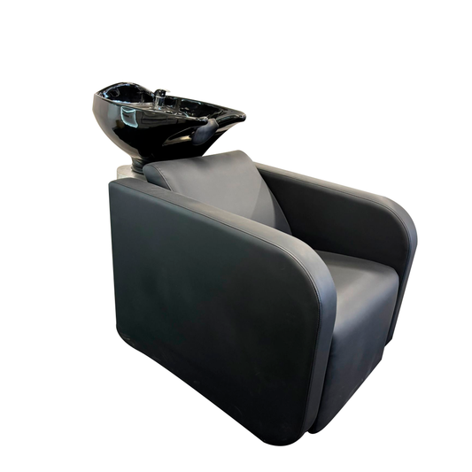 Karma Complete Shampoo Unit Clunes Electric Black with Black Standard Basin 0315012101E