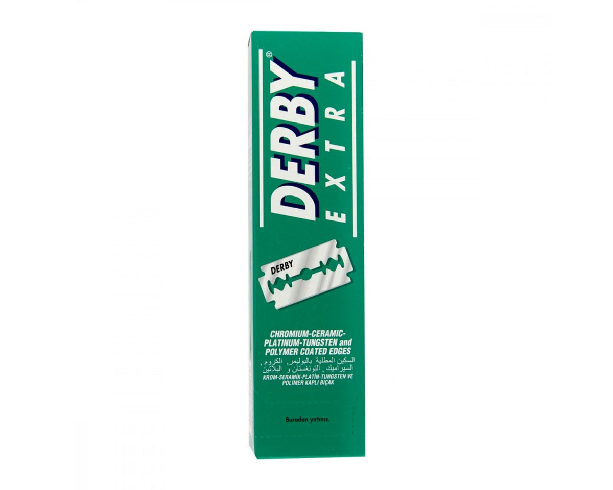 Derby Extra Double Edge Safety Razor Blades Tower - 100 Blades