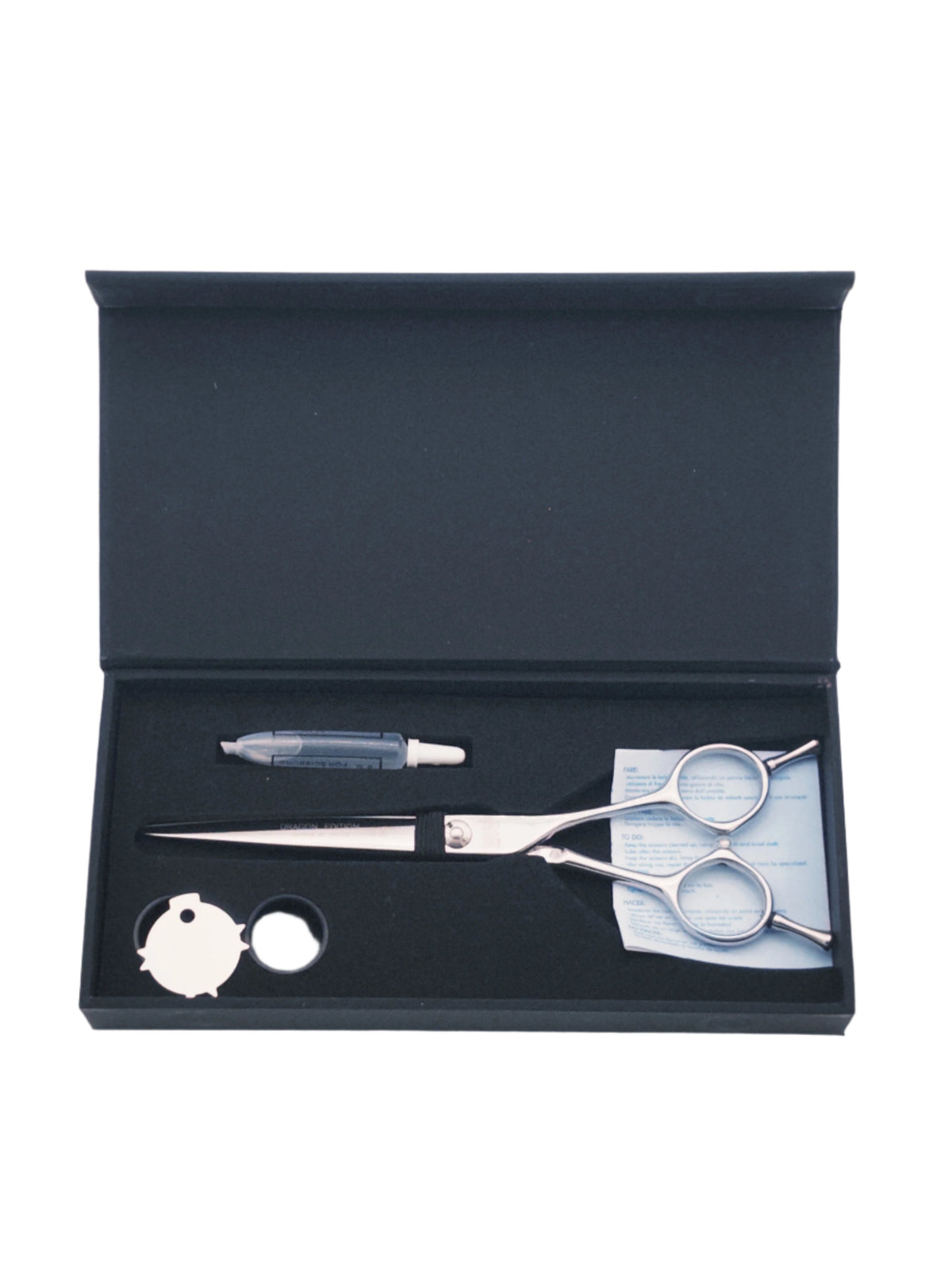 BOB Dragon Professional Edition 6.5 Inch Japanese Steel Scissor VG10 Cobalt Steel - Made In Italy - image 3