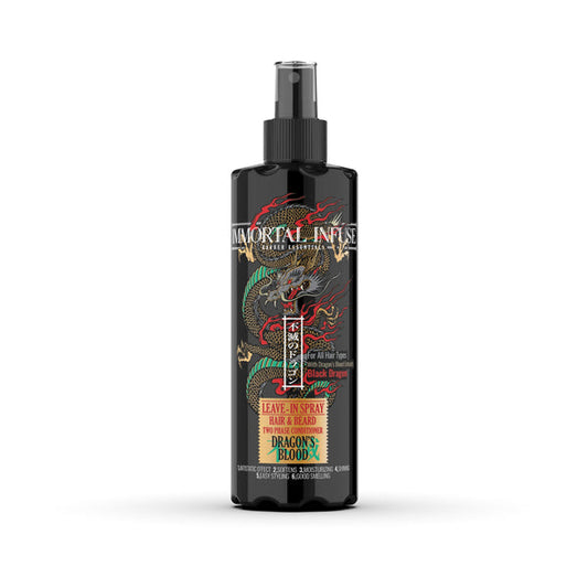 Immortal Infuse Dragons Blood Leave In Hair And Beard Spray 350ml - Black Dragon