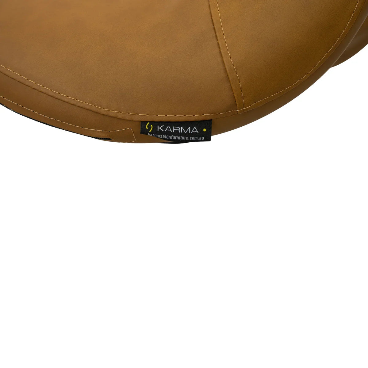 Karma Evandale Salon Saddle Stool Tan No.05 07040502 - image 3