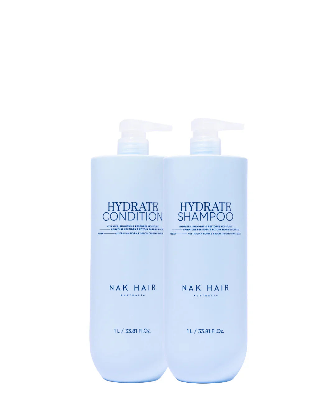 NAK Signature Hydrate Shampoo & Conditioner 1L Duo