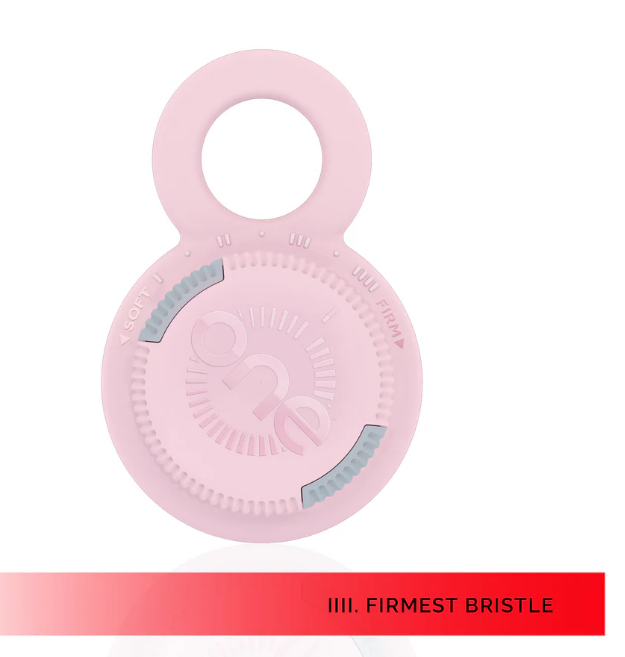 ONE GO Mini Hair Brush Adjustable Bristle Strength Pink - image 4