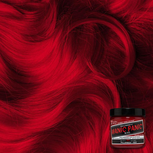 Manic Panic Pillarbox Red 118ml High Voltage Classic Cream Formula Hair Color