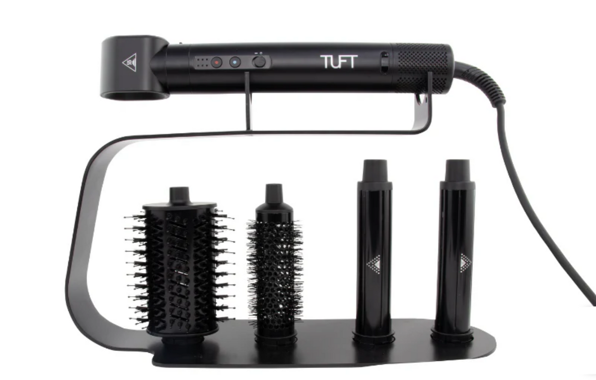 TUFT Professional Air Styler Set with 5 Attachments - Black