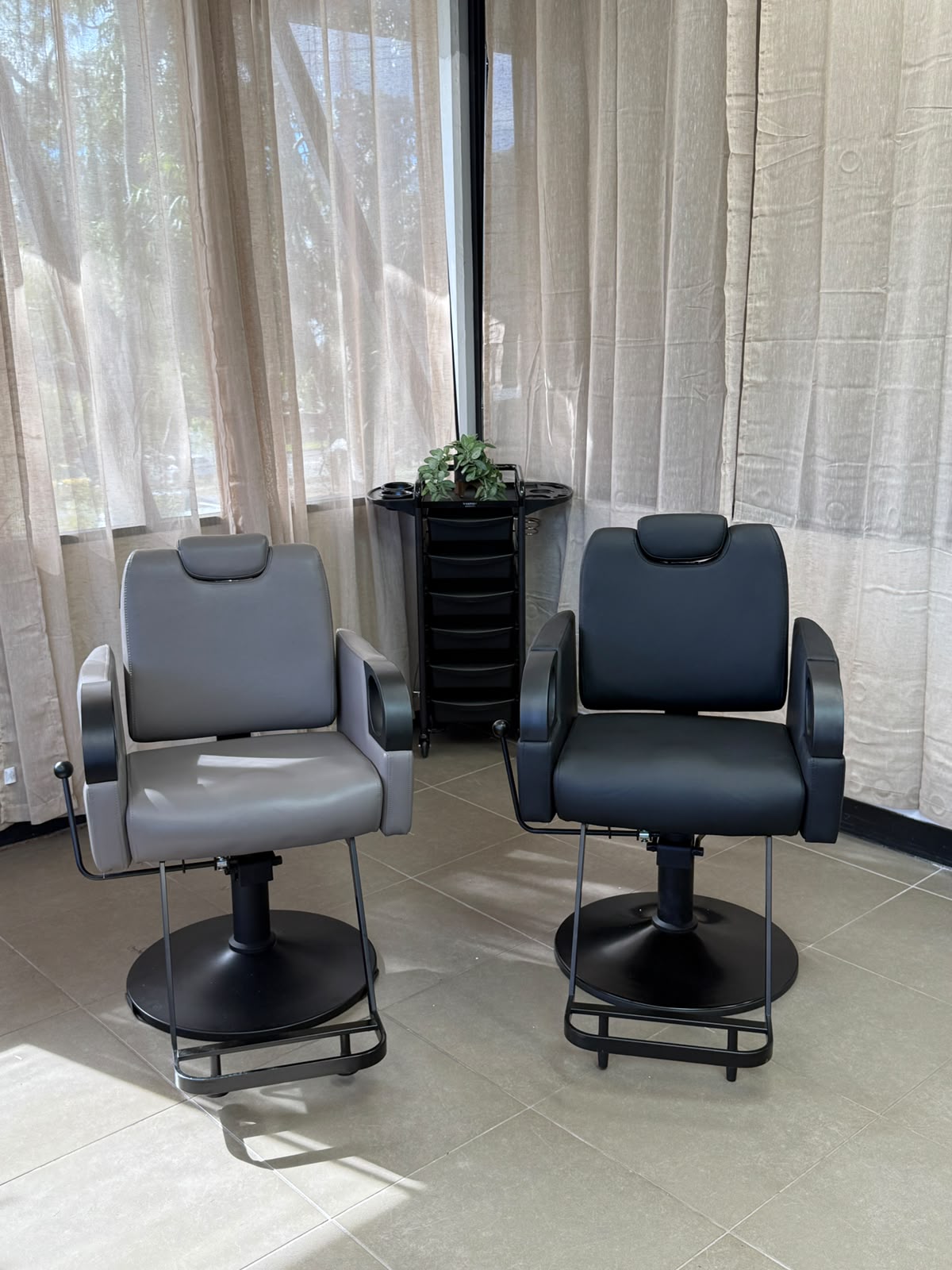Karma Tumut Reclining Salon/ Barber/ Beauty Chair 02230101 - Fawn - image 5